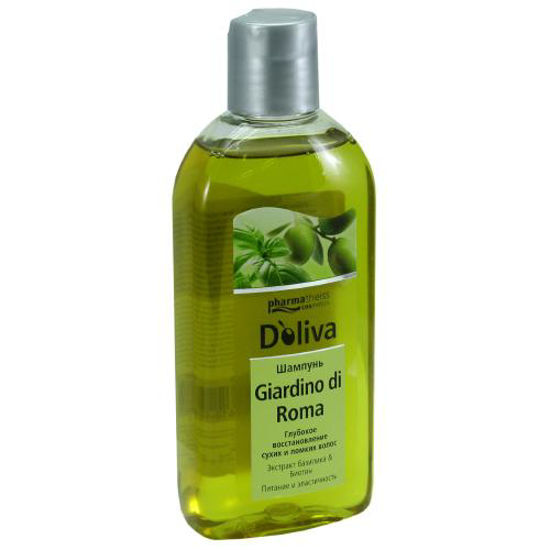 D"oliva (Доліва) шампунь для відновлення сухого ламкого волосся giardino di roma 200 мл